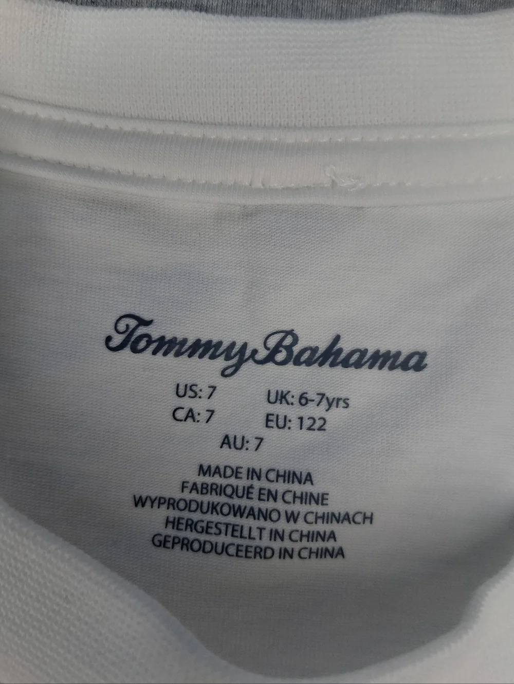 Tommy Bahama Kid Boys Graphic Tee And Shorts Matching Set Size 7